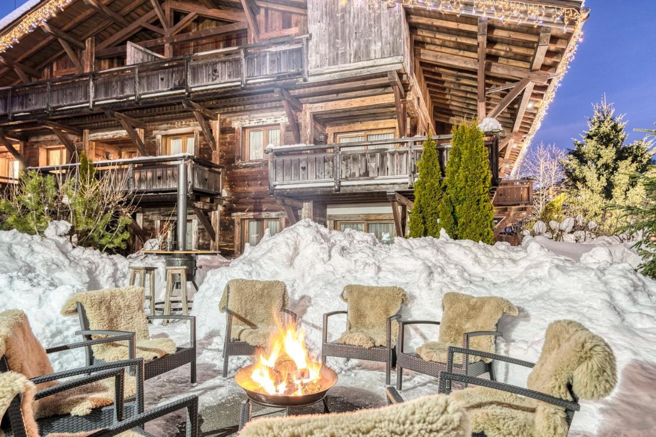 Hotel Les Loges Blanches Megève Zewnętrze zdjęcie